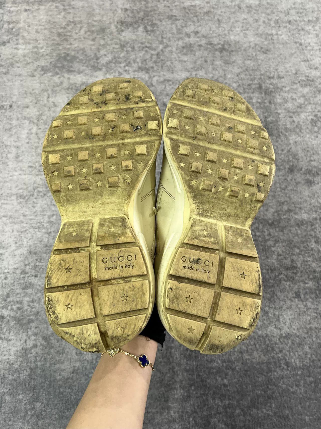 Gucci gucci dad sneakers in beige with logo Size US 7.5 / EU 40-41 - 7 Thumbnail