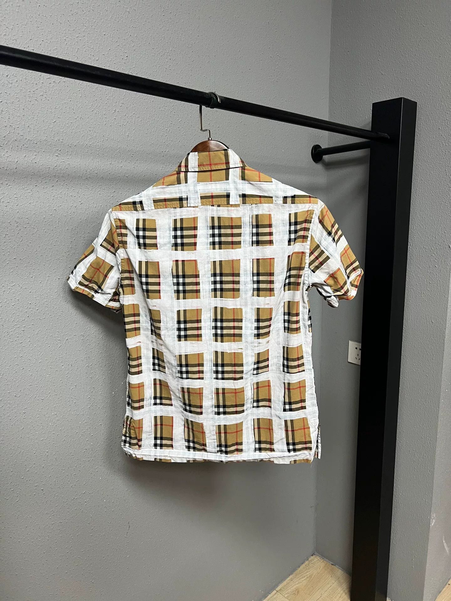 Burberry burberry plaid graffiti shirt Size US S / EU 44-46 / 1 - 2 Thumbnail
