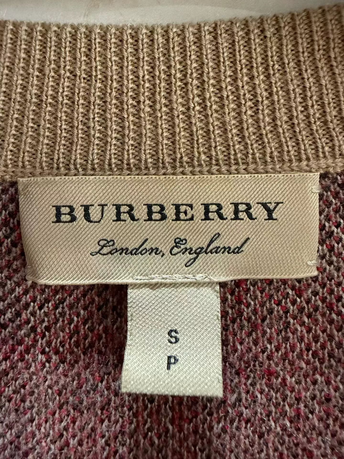 Burberry burberry graffiti check wool sweater Size S / US 4 / IT 40 - 3 Thumbnail