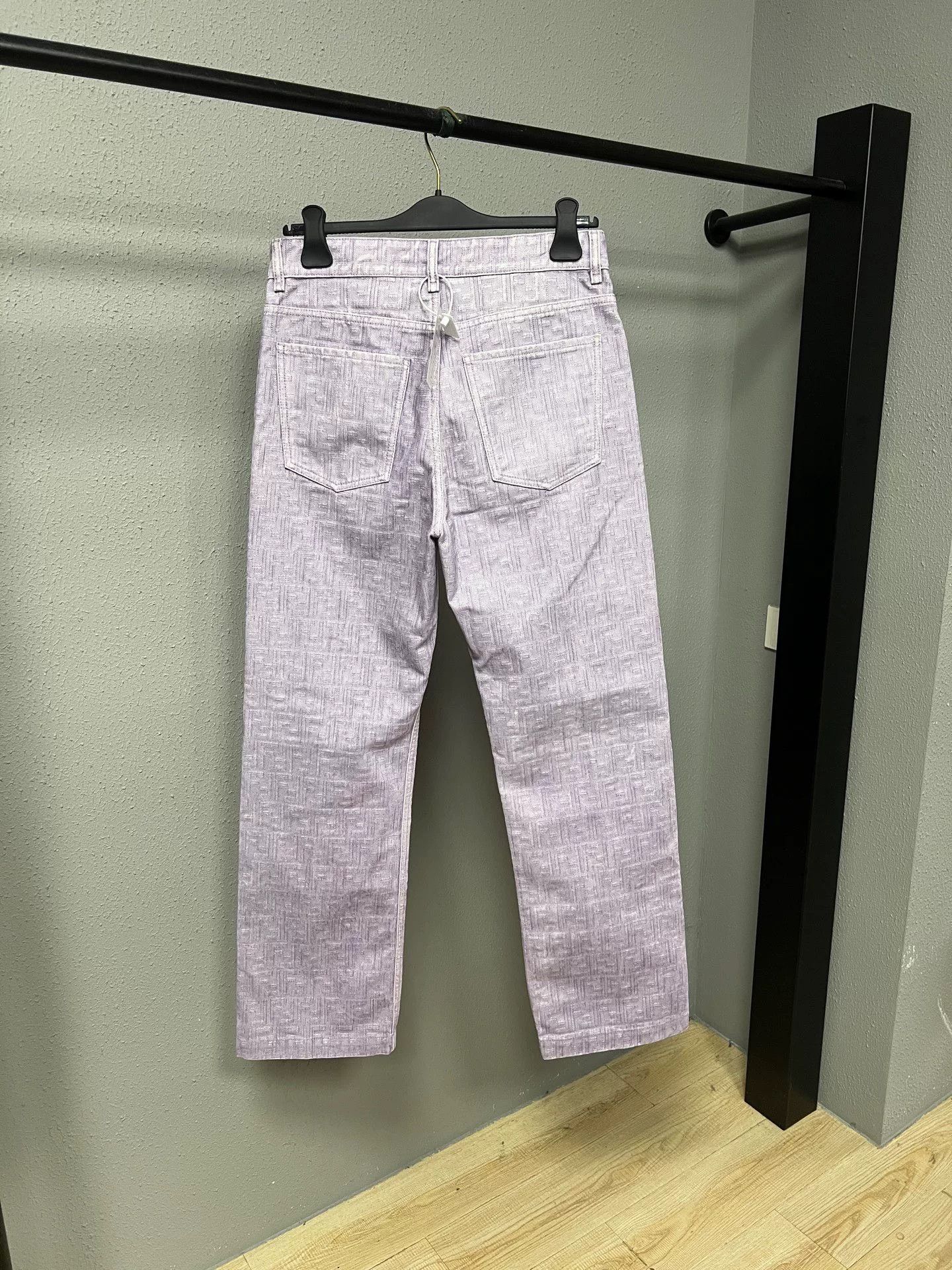 Fendi Fendi Printed Denim Pants in Size 32/34 Size US 32 / EU 48 - 2 Thumbnail