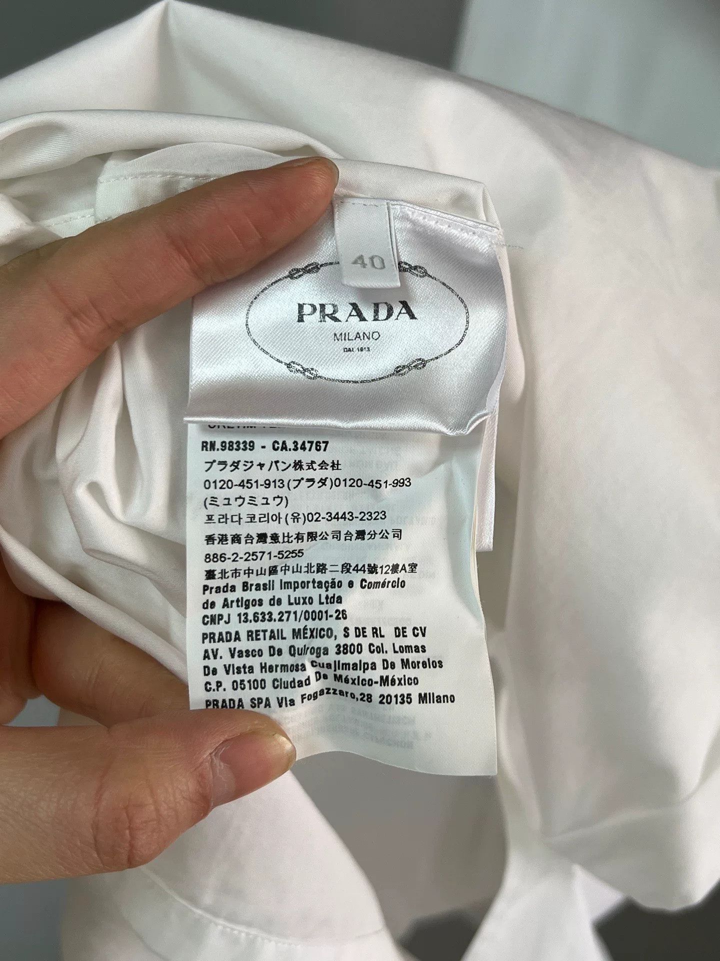 Prada Prada Color-Block Nylon Shirt with Hood Size US M / EU 48-50 / 2 - 4 Thumbnail