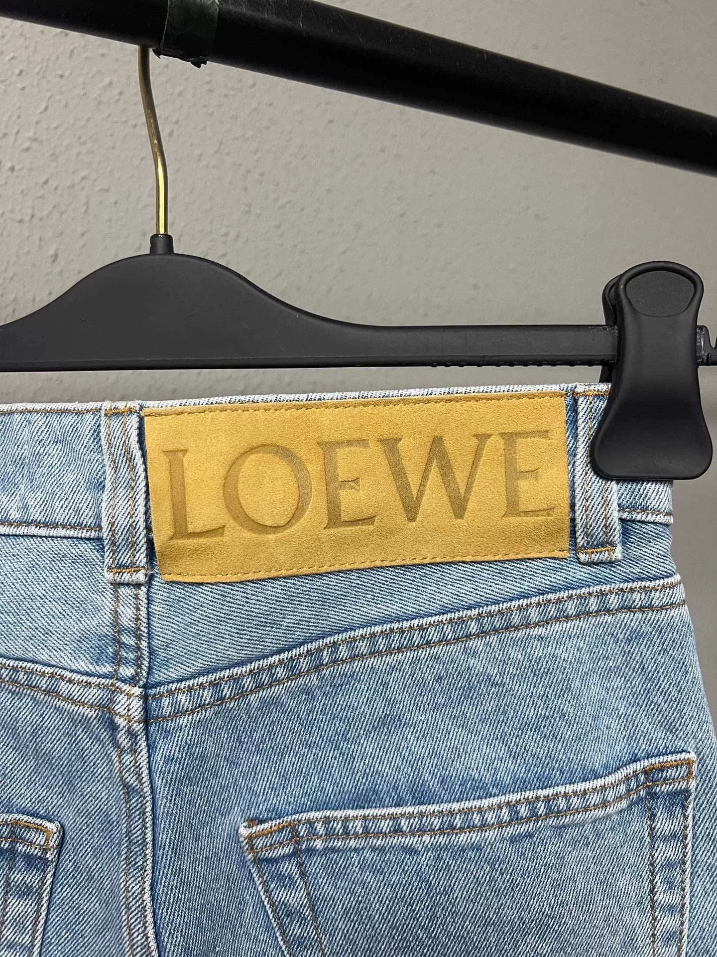 Loewe Loewe Denim Pants in Light Blue Size US 34 / EU 50 - 3 Thumbnail