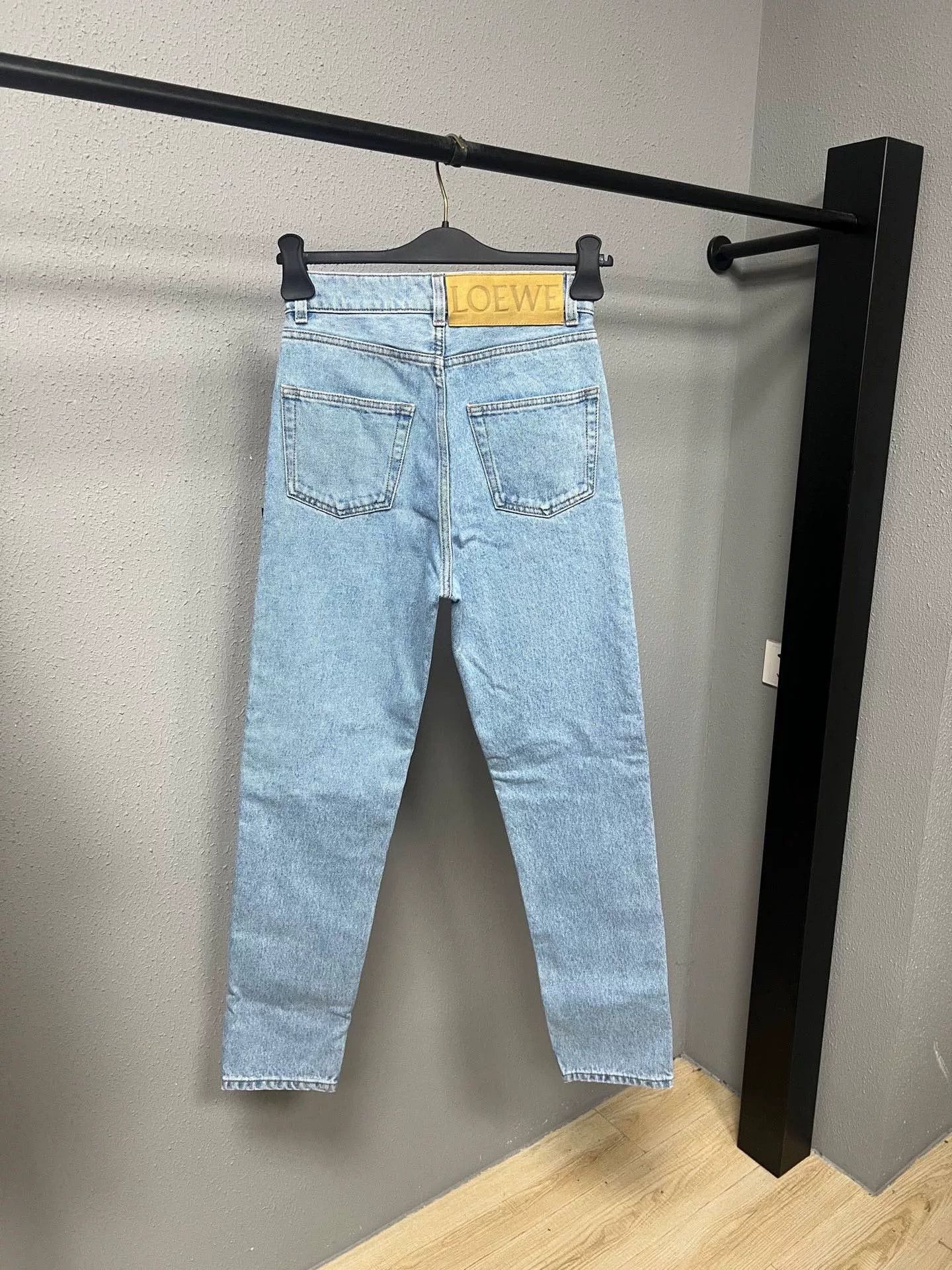 Loewe Loewe Denim Pants in Light Blue Size US 34 / EU 50 - 2 Thumbnail