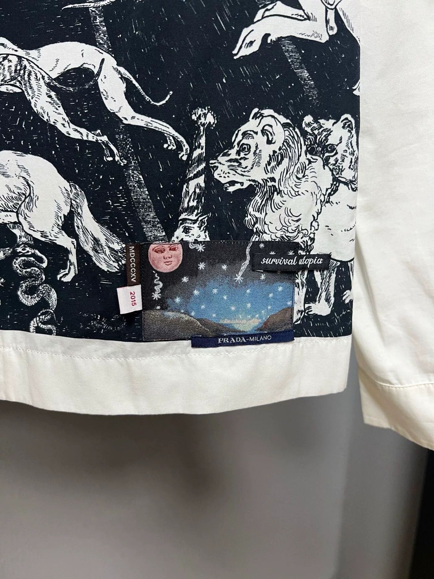 Prada Prada Artist Collaboration Shirt Size S / US 4 / IT 40 - 3 Thumbnail