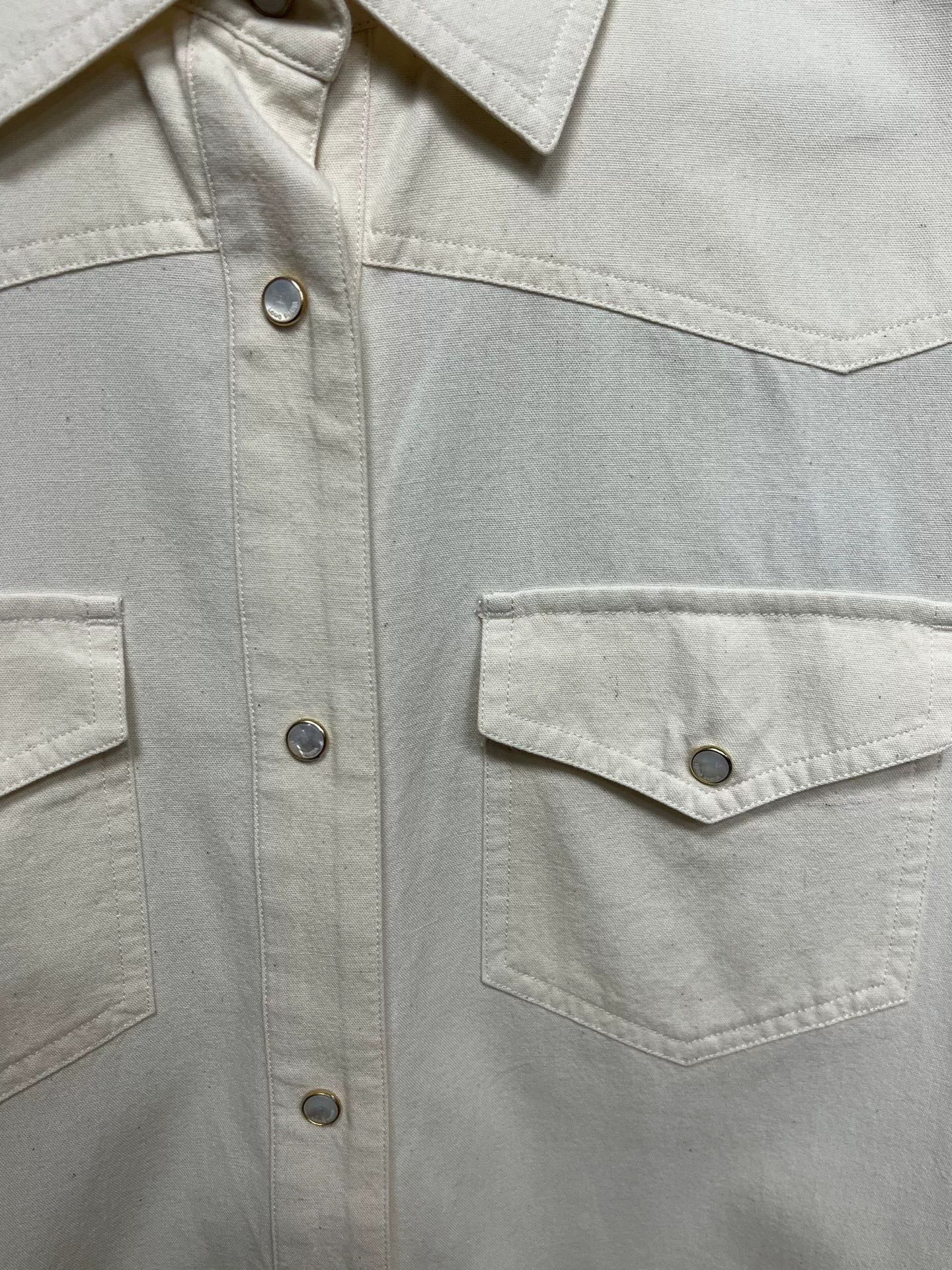 Loro Piana Loro Piana Mother-of-Pearl Button Shirt Size US L / EU 52-54 / 3 - 3 Thumbnail