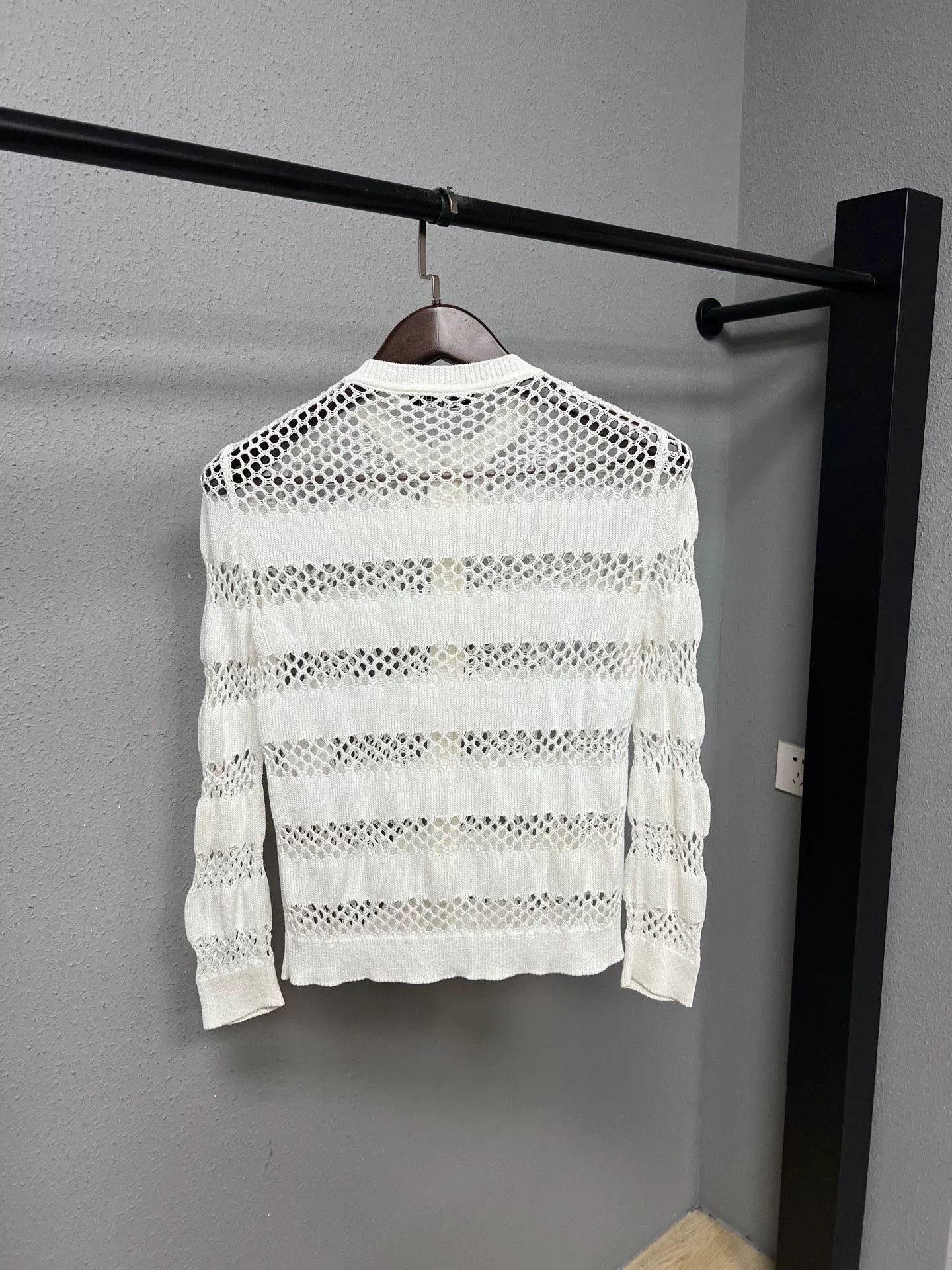 Dior Dior Lace Cardigan in White Size 36 Size S / US 4 / IT 40 - 2 Thumbnail