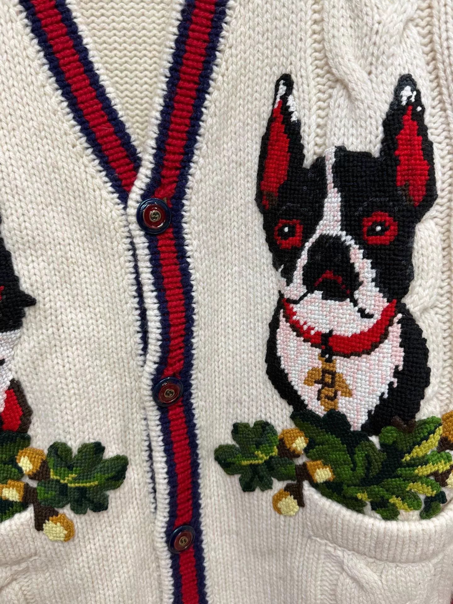 Gucci gucci cable knit cardigan for dogs Size US M / EU 48-50 / 2 - 3 Thumbnail