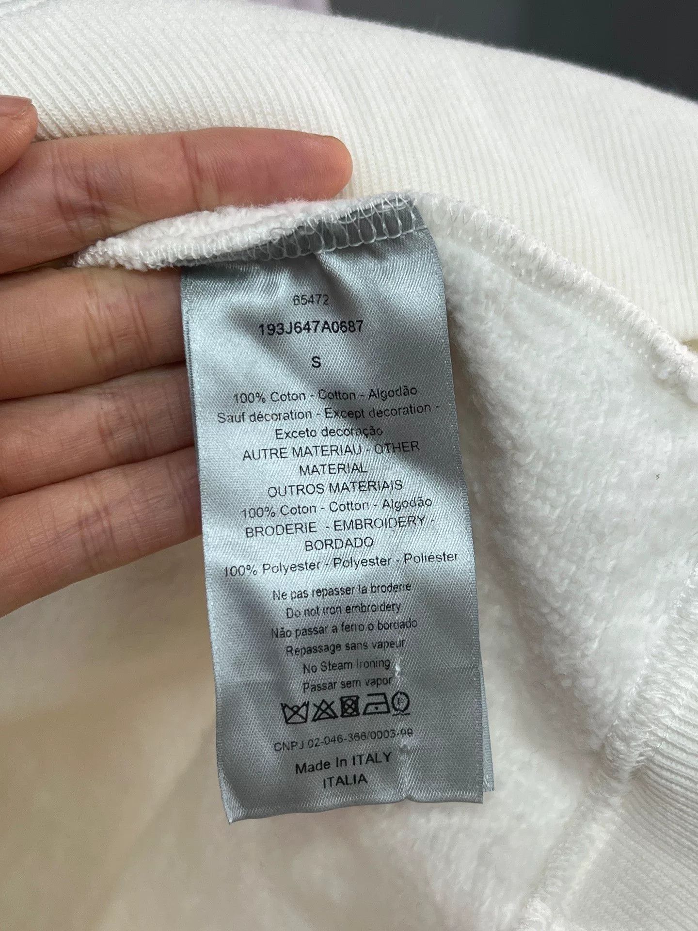 Dior dior x kenny hooded sweatshirt Size US S / EU 44-46 / 1 - 3 Thumbnail