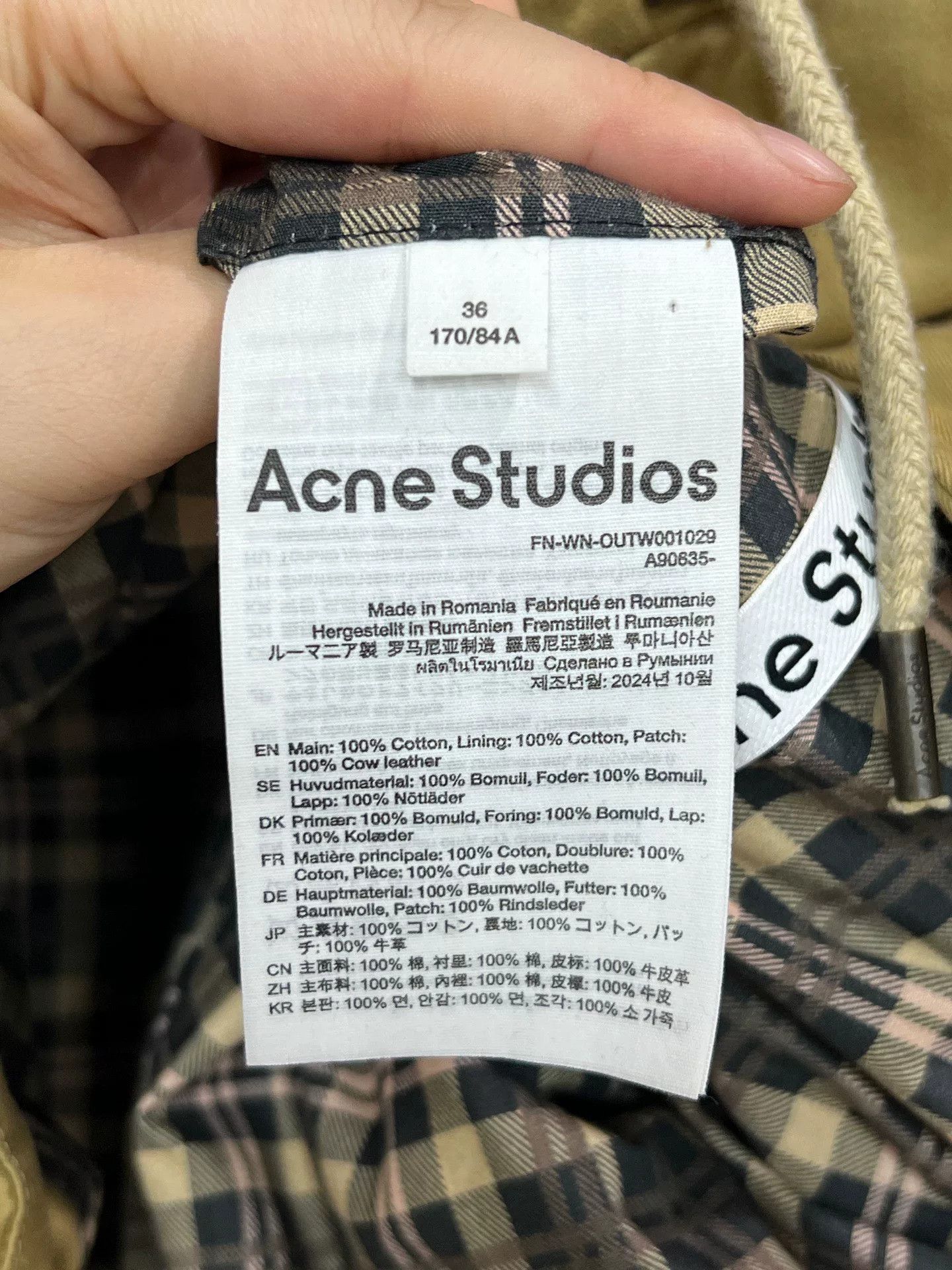 Acne Studios Acne Studios Gradient Crop Jacket Size S / US 4 / IT 40 - 4 Thumbnail