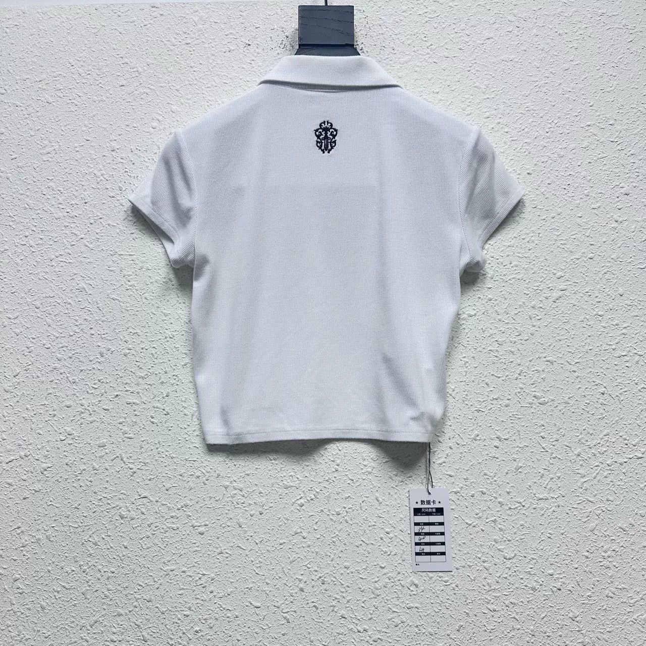 Chrome Hearts Chrome Hearts Embroidered Polo Short Sleeve Shirt