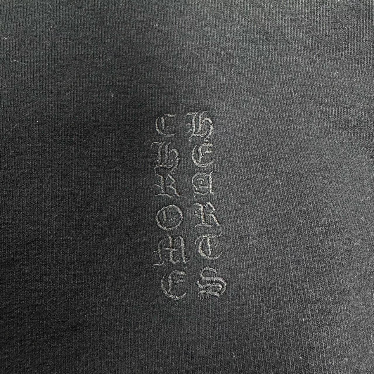 Chrome Hearts chrome hearts black embroidered sweatshirt Size US XL / EU 56 / 4 - 5 Thumbnail