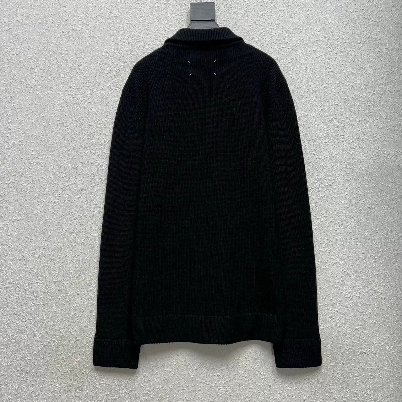 Maison Margiela Maison Margiela Black Zip Sweater Coat Size US L / EU 52-54 / 3 - 2 Thumbnail