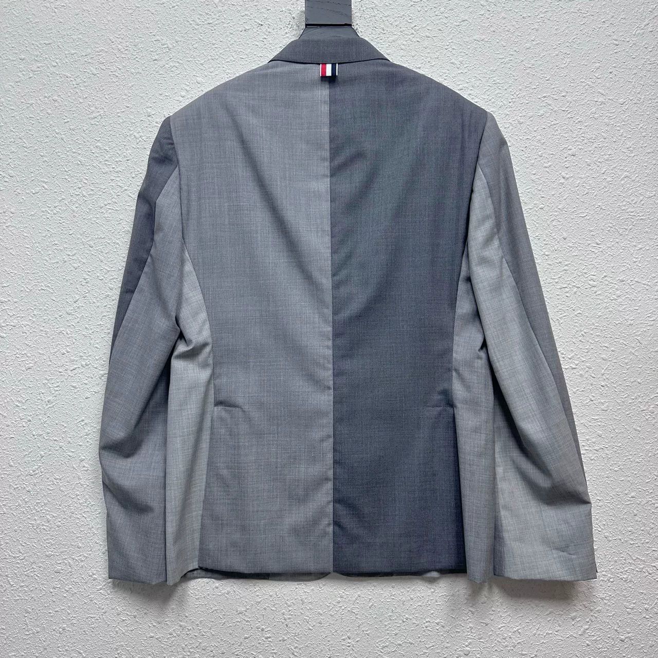 Thom Browne Thom Browne Gray Padded Blazer Jacket Size US M / EU 48-50 / 2 - 2 Thumbnail