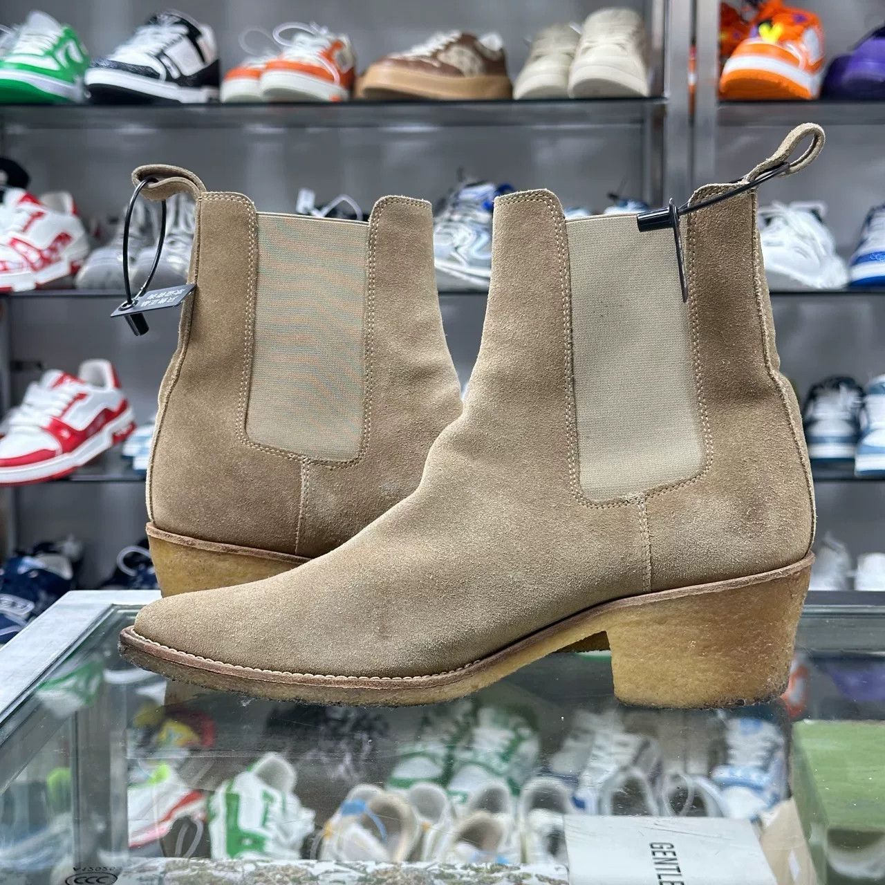 Amiri amiri suede chelsea boots with rubber sole Size US 8 / EU 41 - 5 Thumbnail