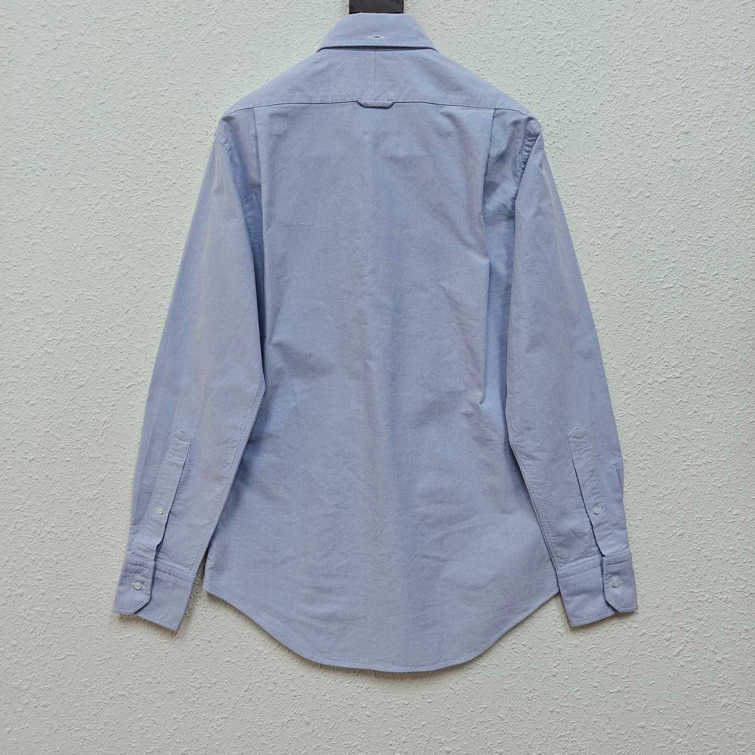 Thom Browne TB Thom Browne Light Blue Oxford Shirt Size US S / EU 44-46 / 1 - 2 Thumbnail