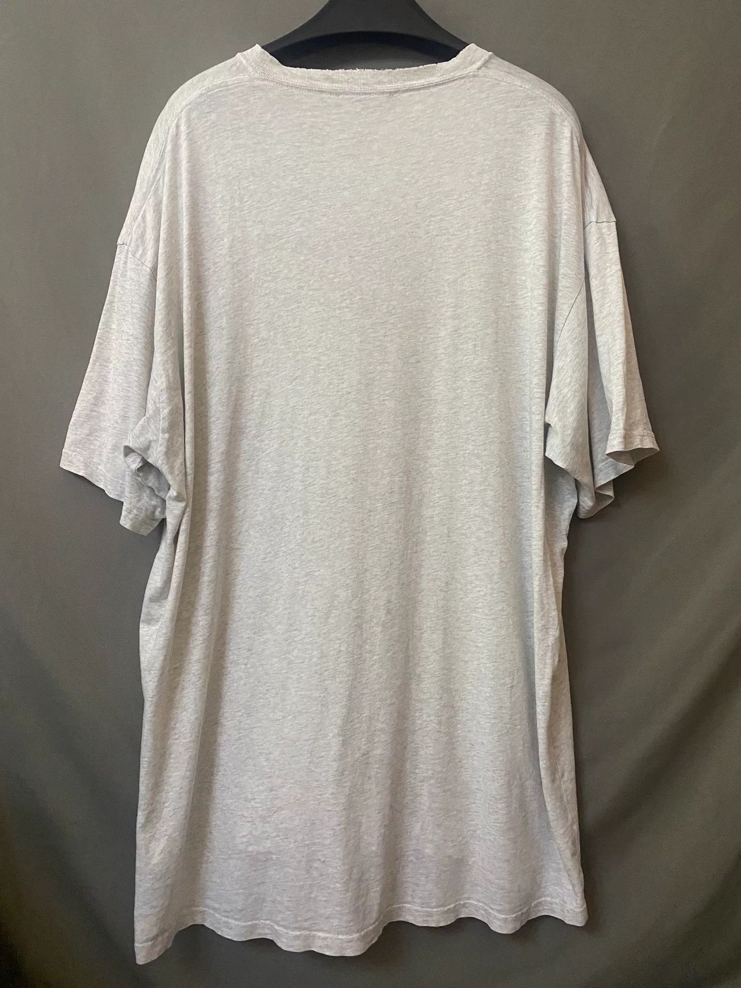 Balenciaga balenciaga gray short sleeve t-shirt Size US XL / EU 56 / 4 - 2 Thumbnail
