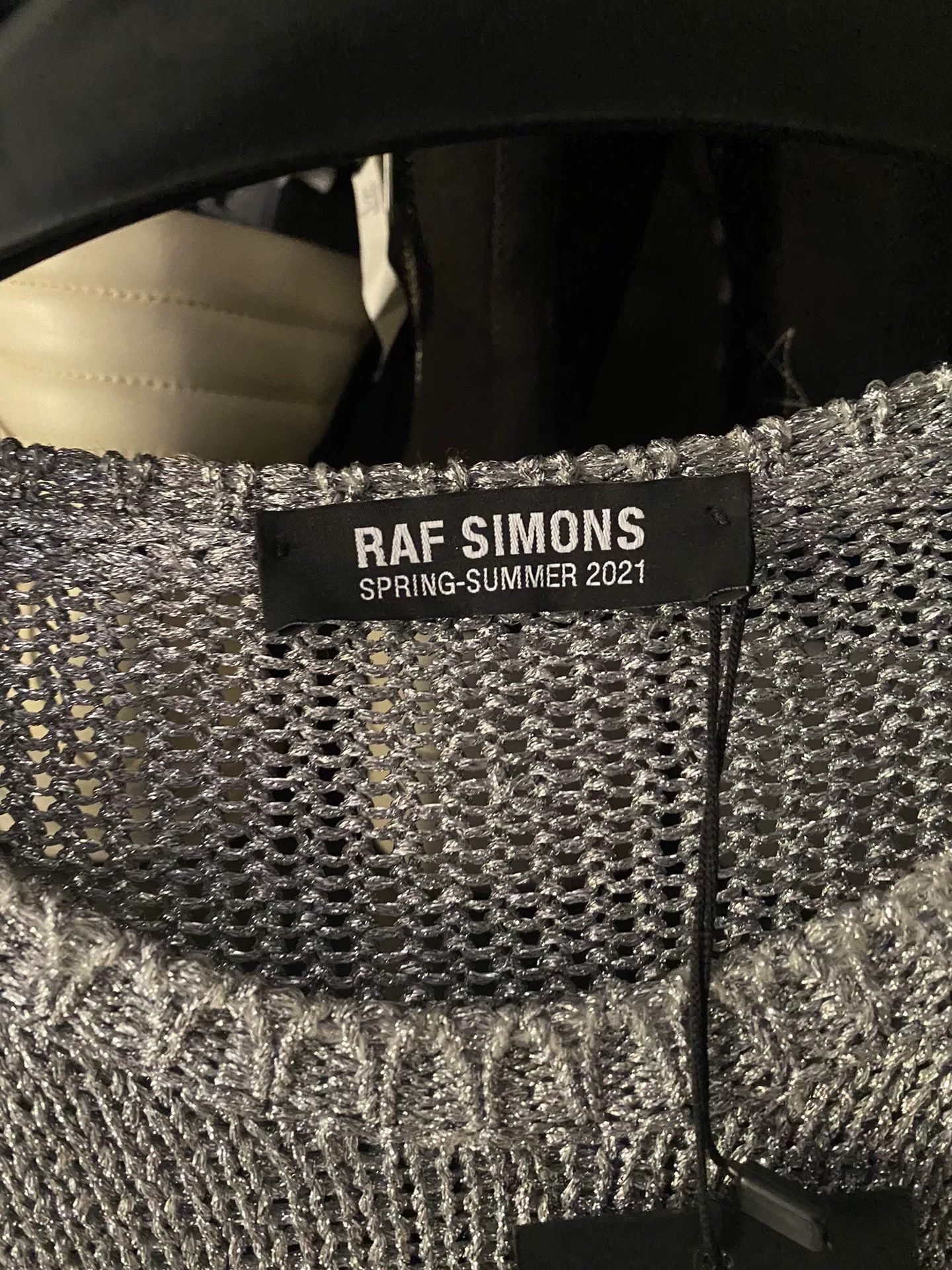Raf Simons raf simons rs silver glitter sweater Size US S / EU 44-46 / 1 - 3 Thumbnail