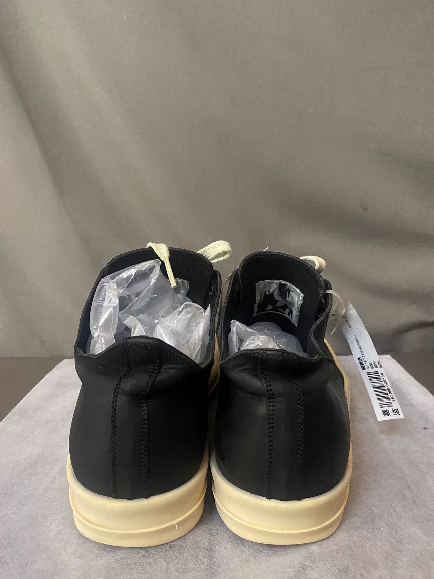 Rick Owens rick owens low-top leather sneakers size 43 Size US 10.5 / EU 43-44 - 4 Thumbnail