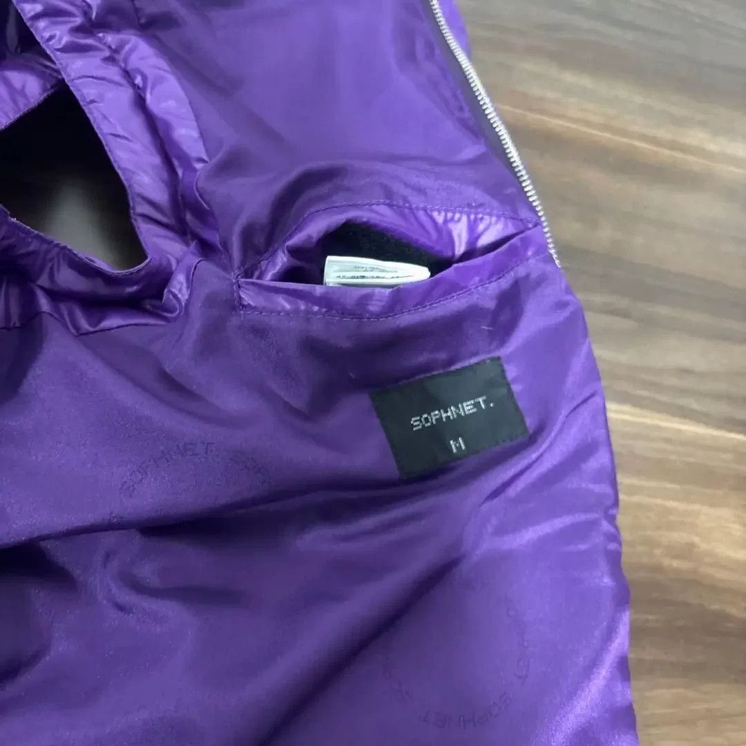 Sophnet. purple puffer vest from sophnet Size US M / EU 48-50 / 2 - 5 Thumbnail