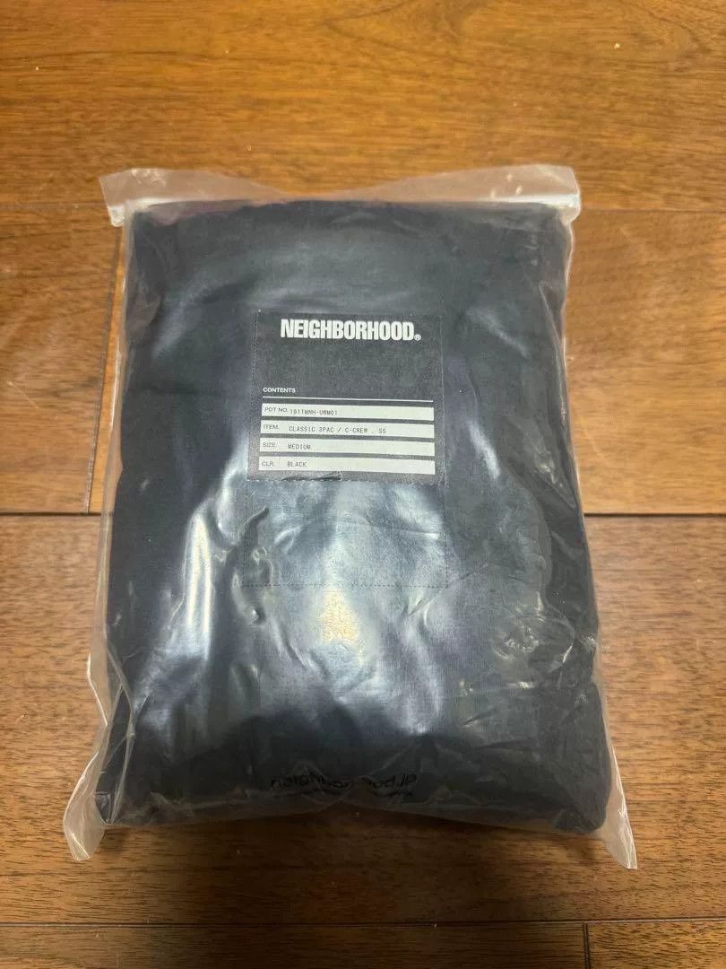 Japanese Brand classic black crew neck t-shirt pack Size US M / EU 48-50 / 2 - 3 Thumbnail