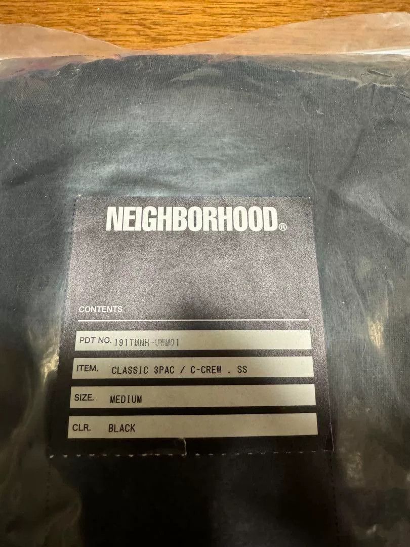 Japanese Brand classic black crew neck t-shirt pack Size US M / EU 48-50 / 2 - 4 Thumbnail