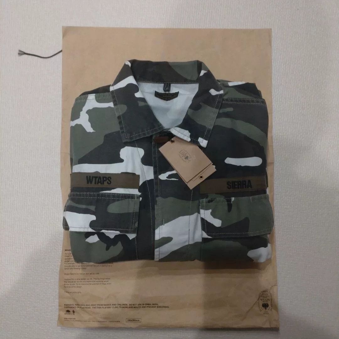 Wtaps wtaps jungle long sleeve shirt urban camo Size US S / EU 44-46 / 1 - 3 Thumbnail