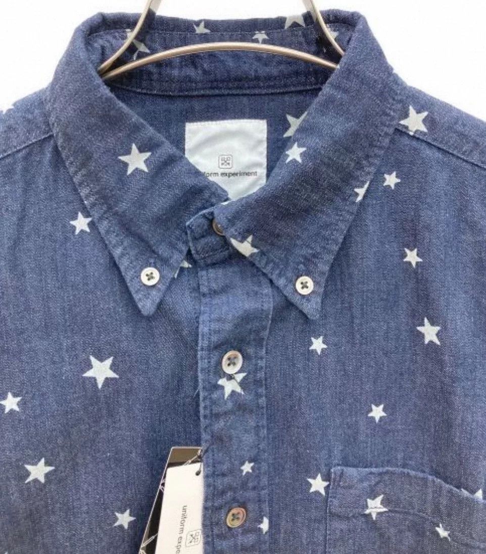 Fragment Design ue x fragment lightning shirt in blue Size US S / EU 44-46 / 1 - 3 Thumbnail