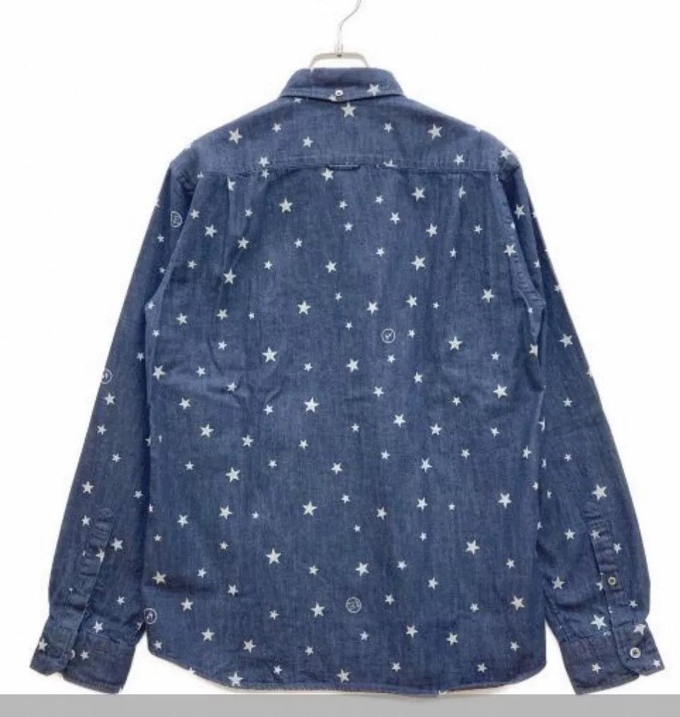 Fragment Design ue x fragment lightning shirt in blue Size US S / EU 44-46 / 1 - 2 Thumbnail