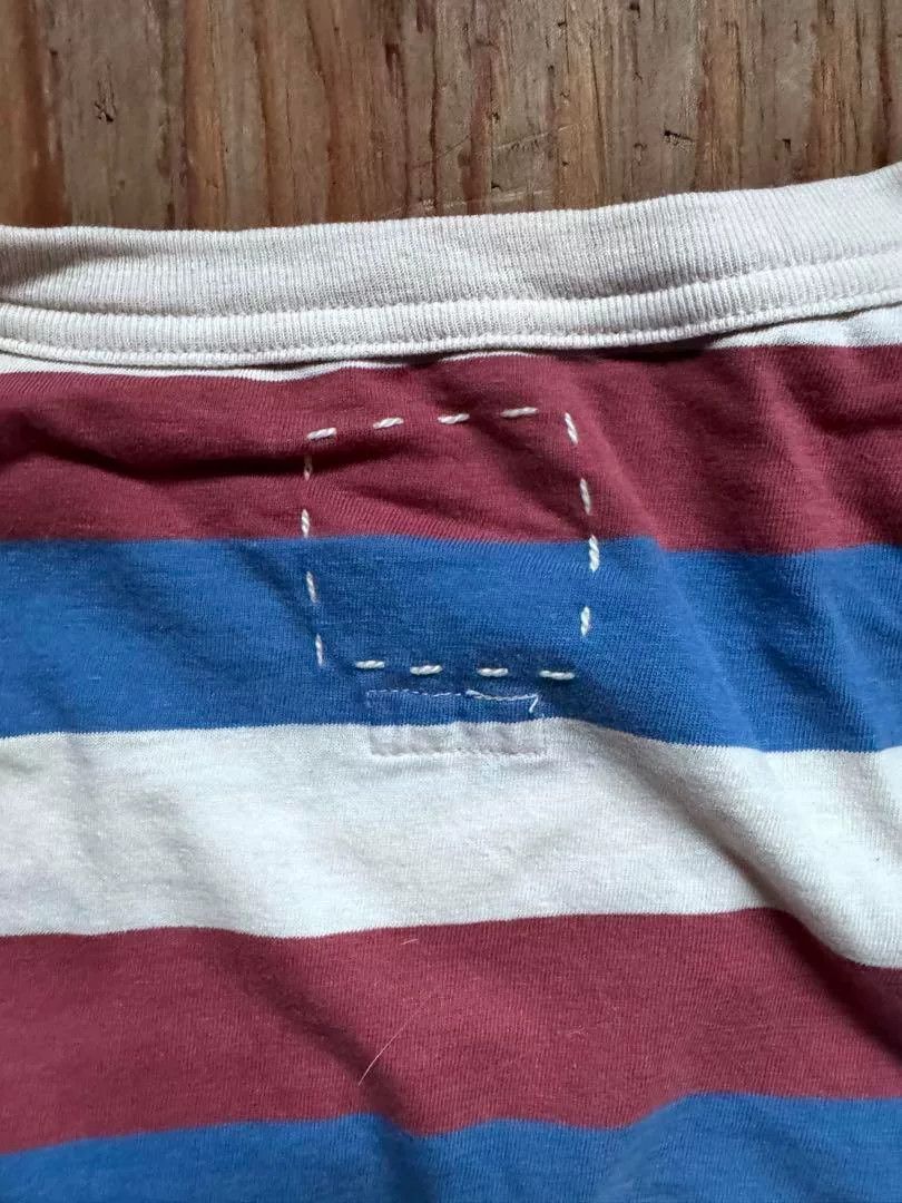 Visvim visvim jumbo short sleeve striped tee Size US S / EU 44-46 / 1 - 3 Thumbnail
