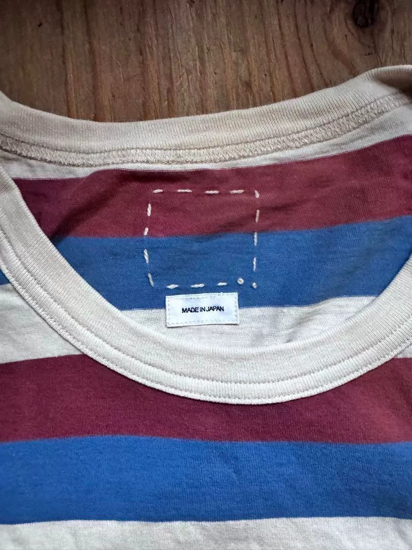 Visvim visvim jumbo short sleeve striped tee Size US S / EU 44-46 / 1 - 2 Thumbnail
