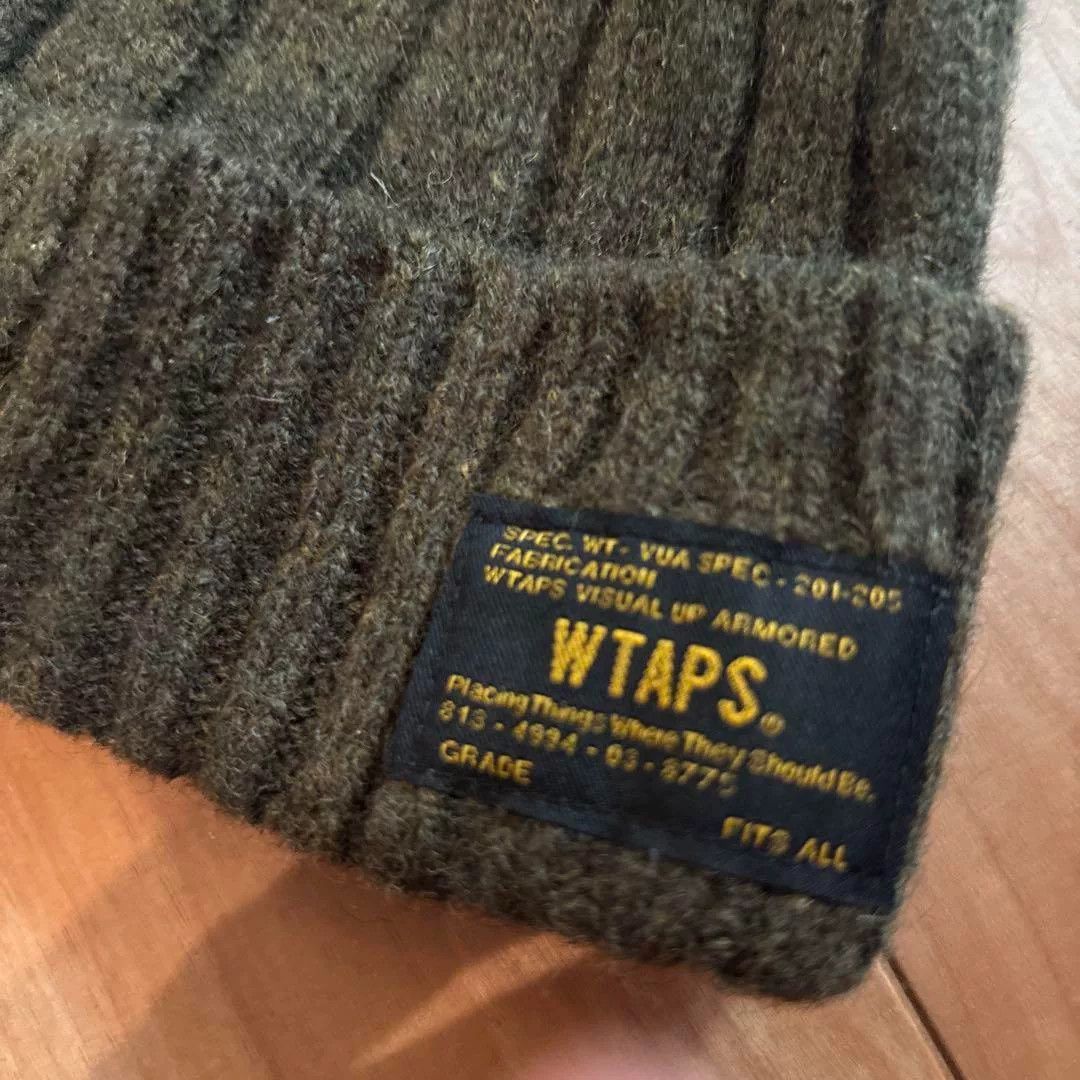 Wtaps wtaps olive green knitted beanie hat Size ONE SIZE - 2 Thumbnail