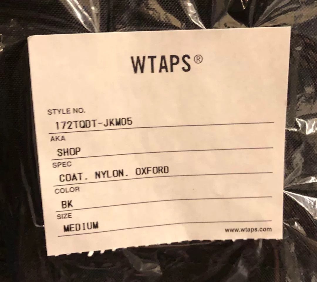 Wtaps wtaps nylon oxford coat in black Size US M / EU 48-50 / 2 - 7 Thumbnail