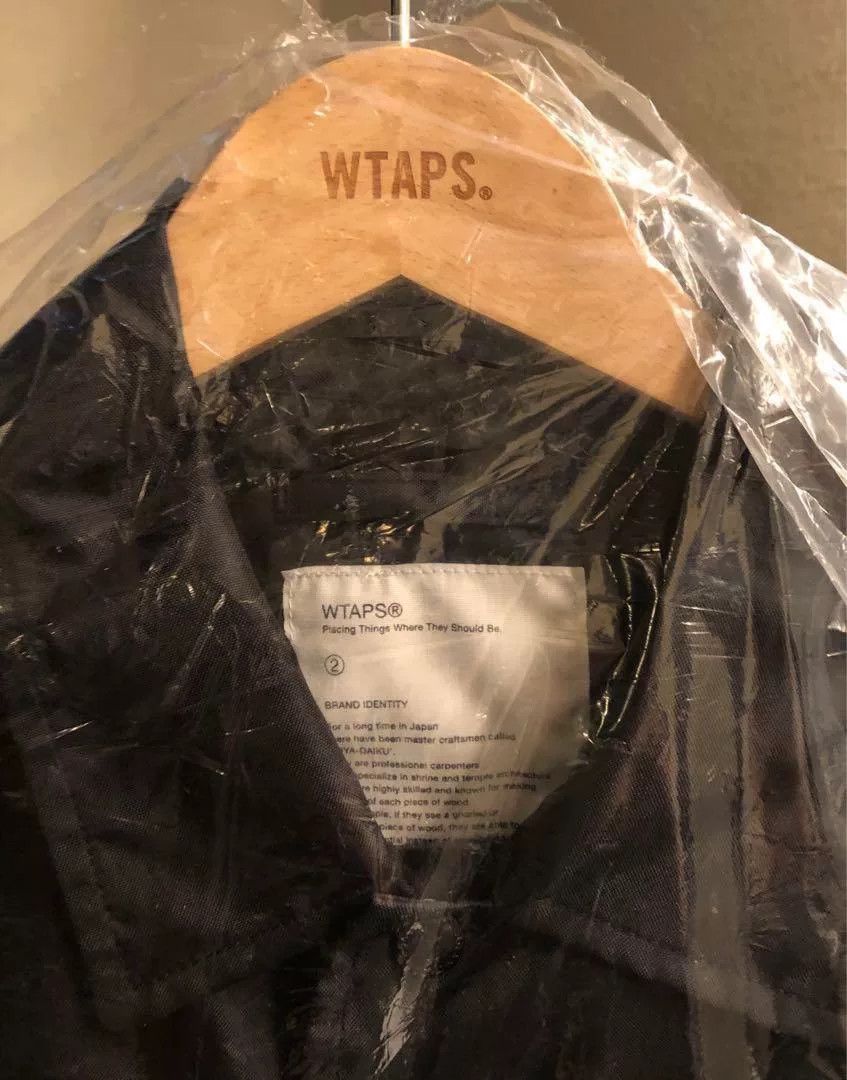 Wtaps wtaps nylon oxford coat in black Size US M / EU 48-50 / 2 - 3 Thumbnail