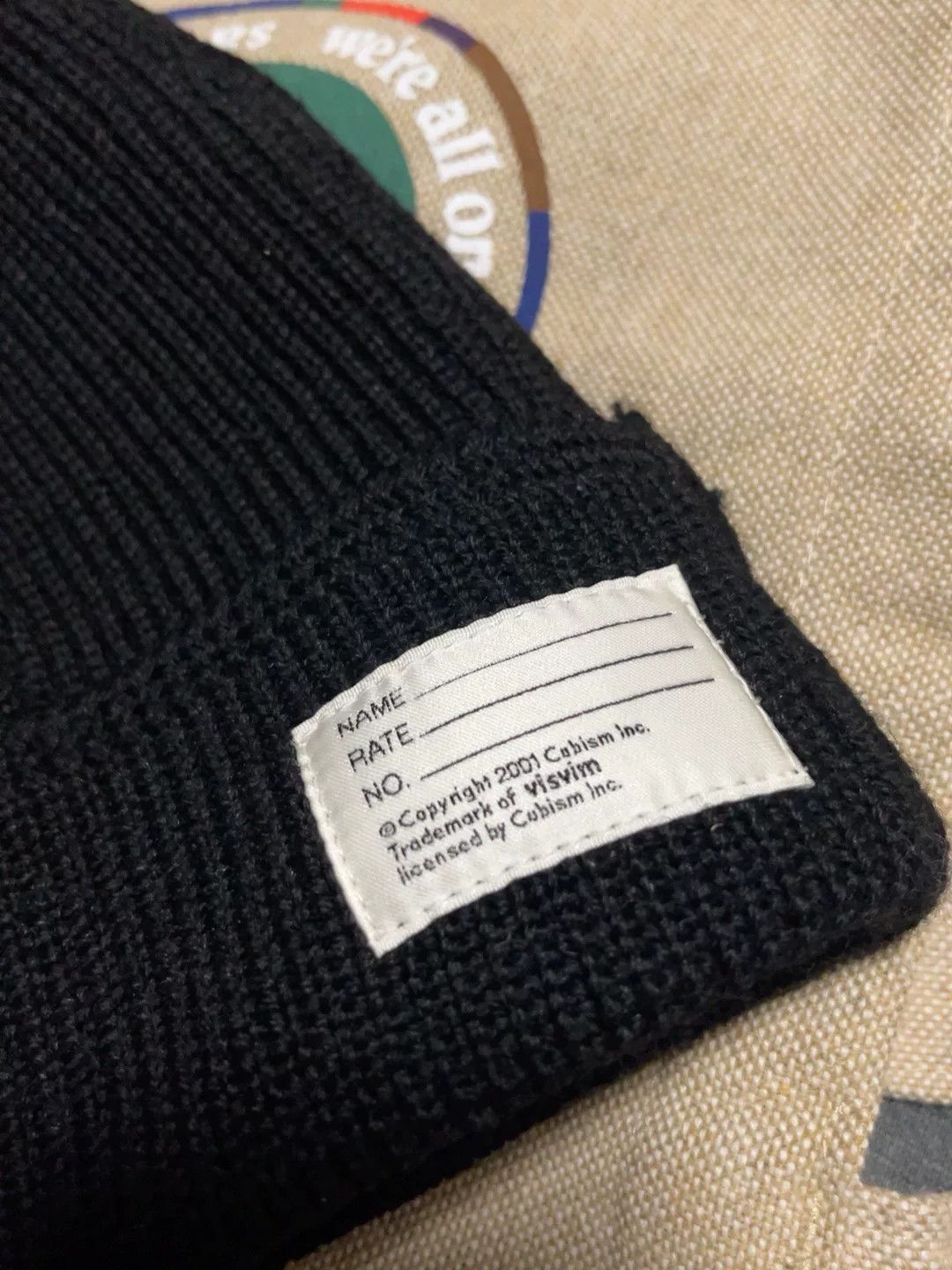 Visvim visvim black knit beanie hat for winter Size ONE SIZE - 2 Thumbnail