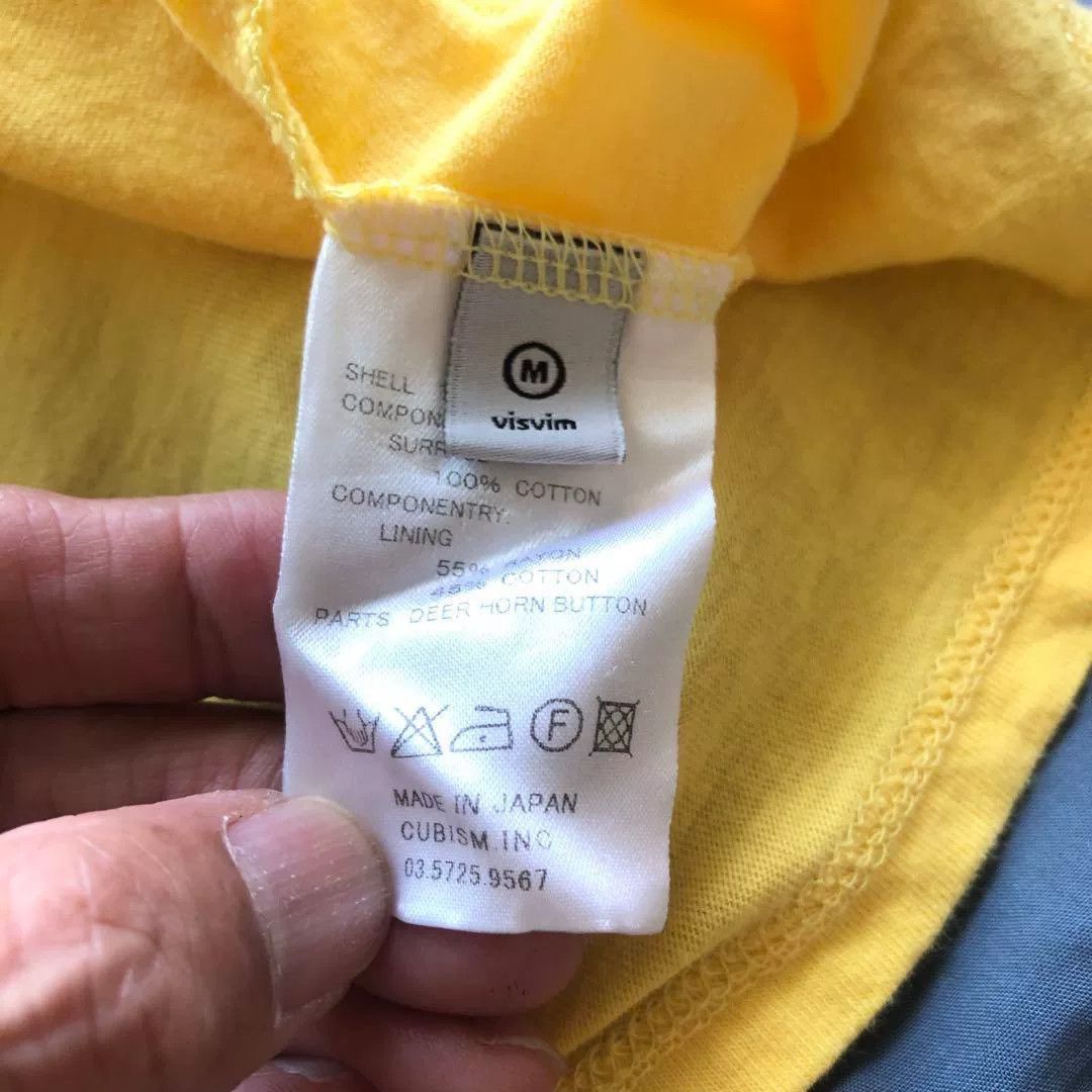 Visvim visvim yellow tee size M for casual wear Size US M / EU 48-50 / 2 - 7 Thumbnail