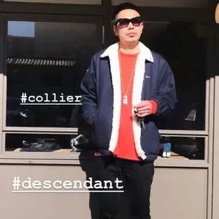 Descendant descendant collier black denim jacket medium Size US M / EU 48-50 / 2 - 9 Thumbnail