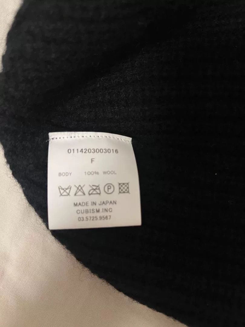 Visvim visvim black knitted beanie hat Size ONE SIZE - 3 Thumbnail
