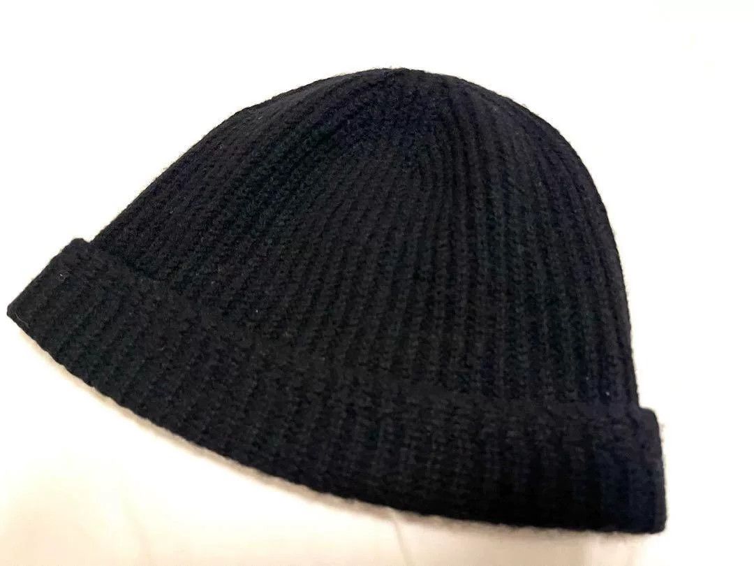 Visvim visvim black knitted beanie hat Size ONE SIZE - 2 Thumbnail
