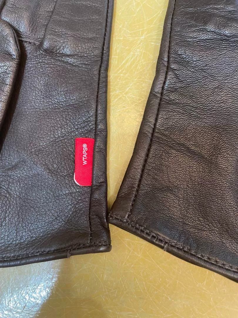 Wtaps wtaps genuine leather gloves in size medium Size ONE SIZE - 2 Thumbnail