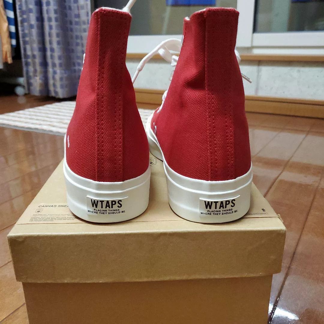 Wtaps wtaps red high-top sneakers size 9 Size US 9 / EU 42 - 2 Thumbnail