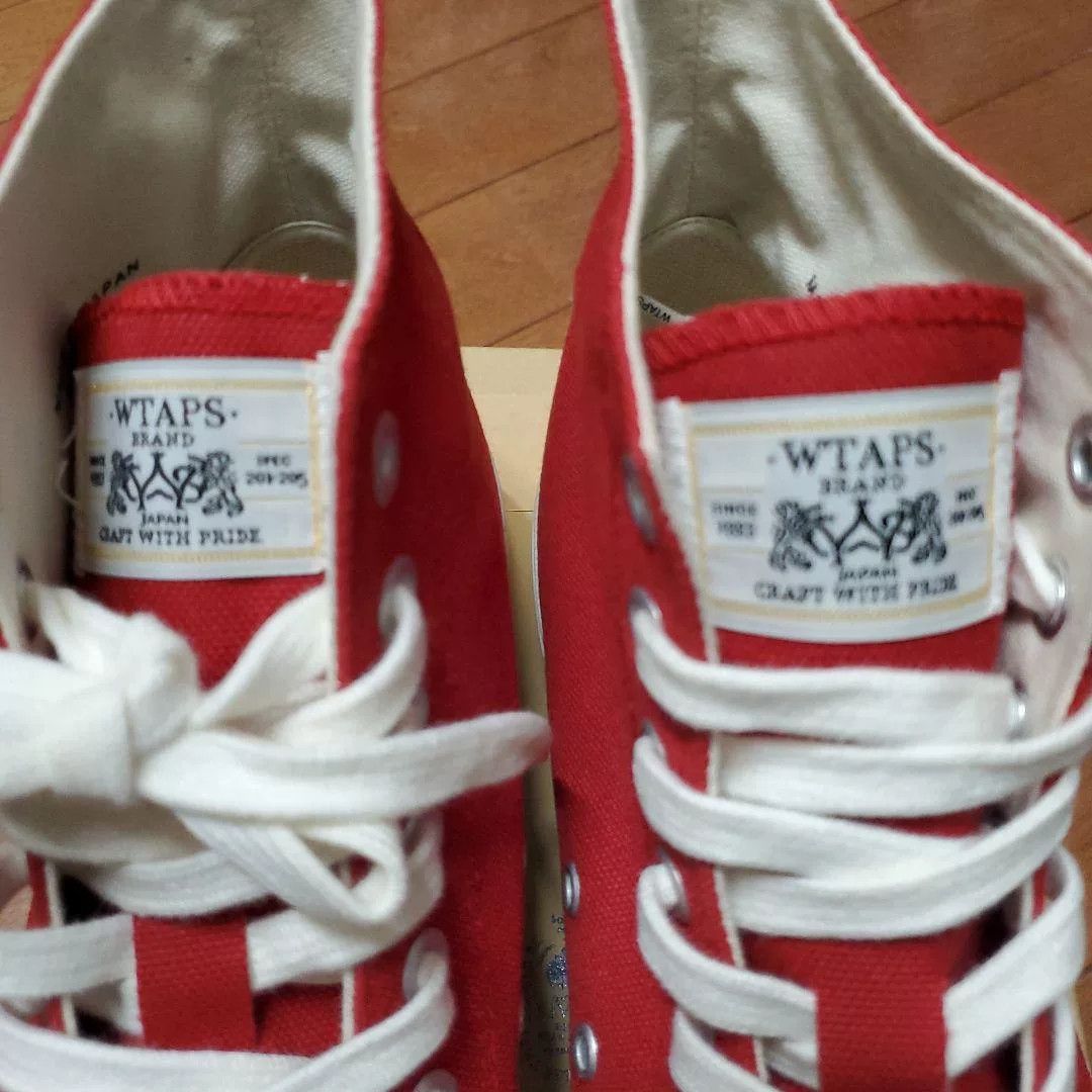 Wtaps wtaps red high-top sneakers size 9 Size US 9 / EU 42 - 4 Thumbnail