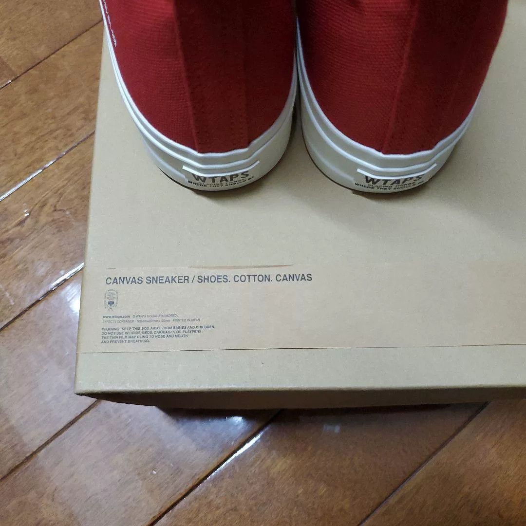 Wtaps wtaps red high-top sneakers size 9 Size US 9 / EU 42 - 5 Thumbnail