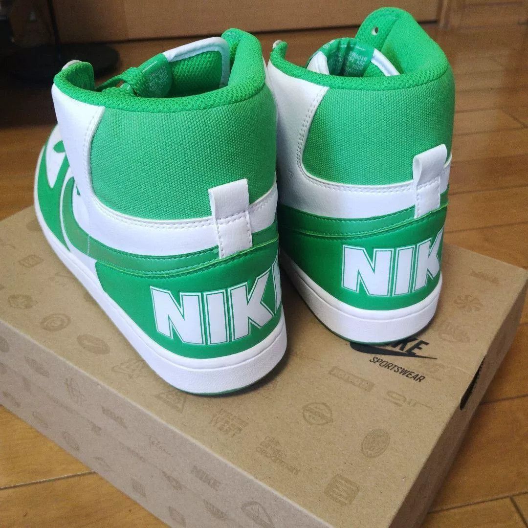Nike Nike Terminator Hi Sneakers in Green and White Size US 10.5 / EU 43-44 - 2 Thumbnail