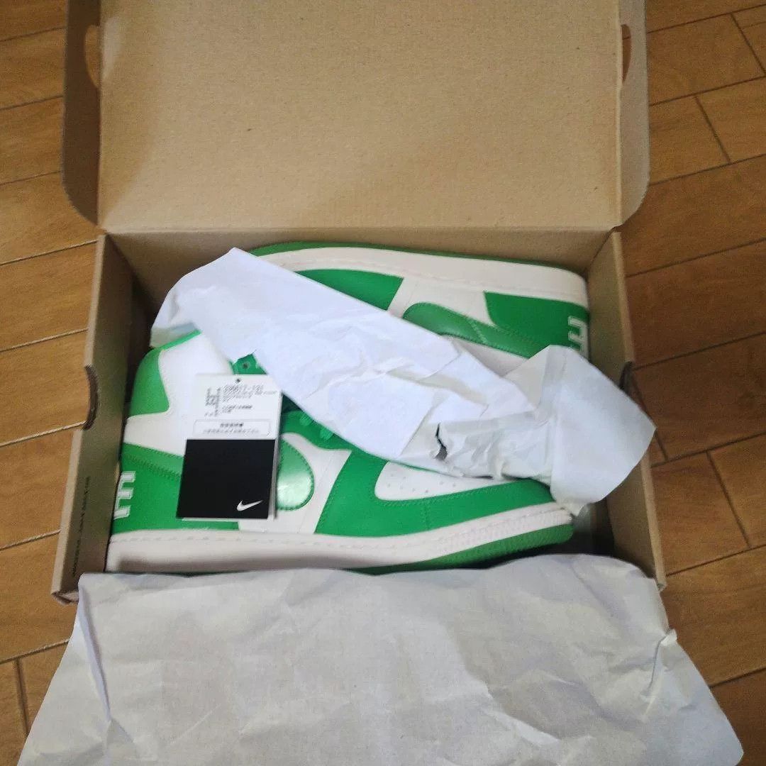 Nike Nike Terminator Hi Sneakers in Green and White Size US 10.5 / EU 43-44 - 7 Thumbnail