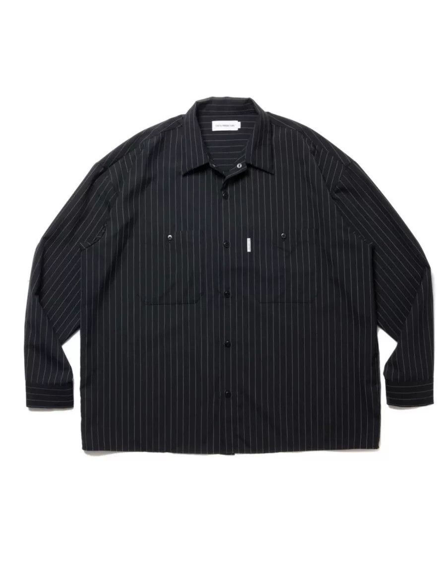 Japanese Brand cootie productions striped long sleeve shirt Size US L / EU 52-54 / 3 - 2 Thumbnail