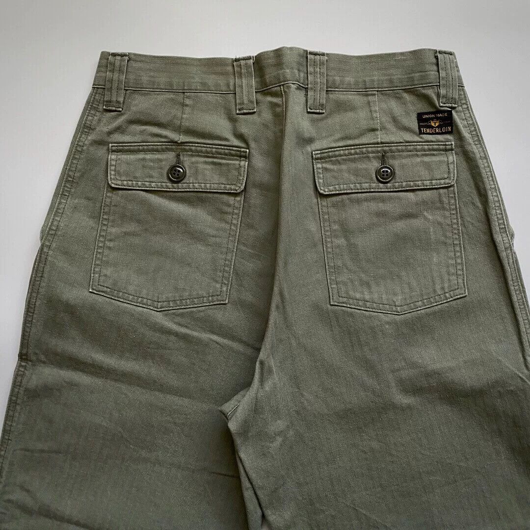 Tenderloin Tenderloin K-7 Fishbone Pattern Military Pants Size US 32 / EU 48 - 6 Thumbnail
