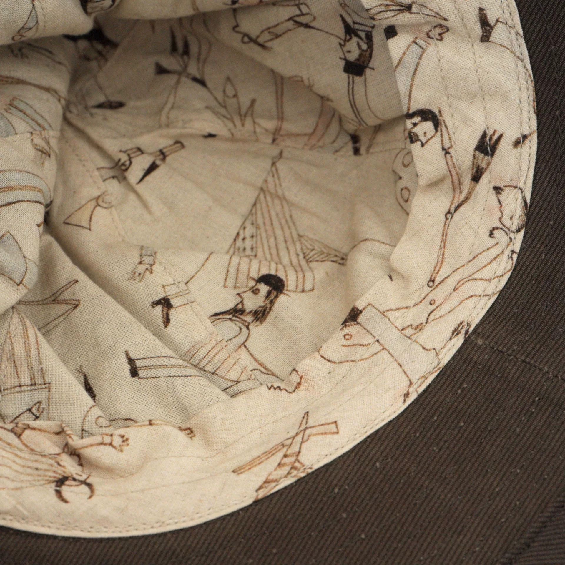 Visvim visvim i.c.t bucket cap in dark mud Size ONE SIZE - 4 Thumbnail