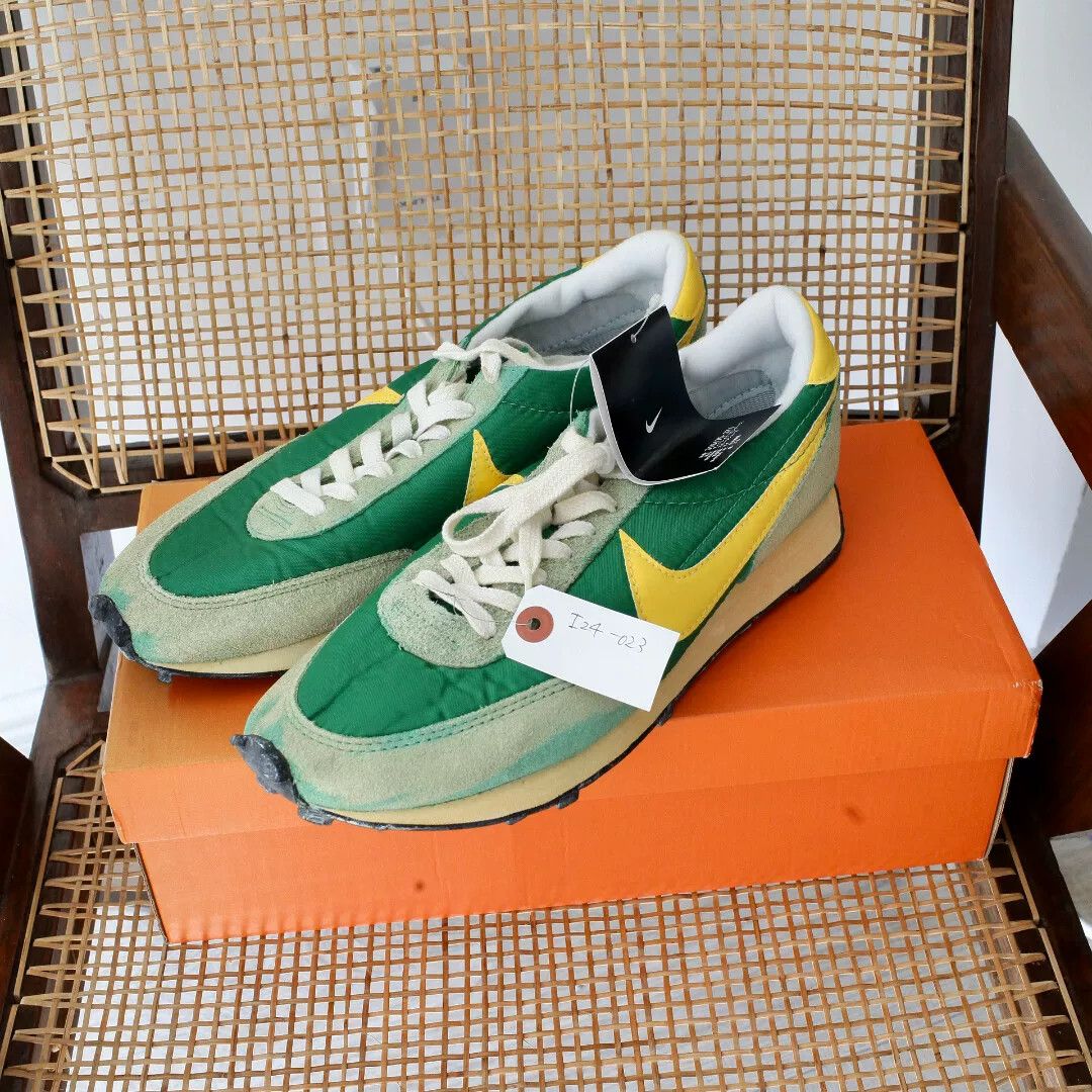 Japanese Brand rare vintage daybreak sneakers in green and yellow Size US 10 / EU 43 - 2 Thumbnail