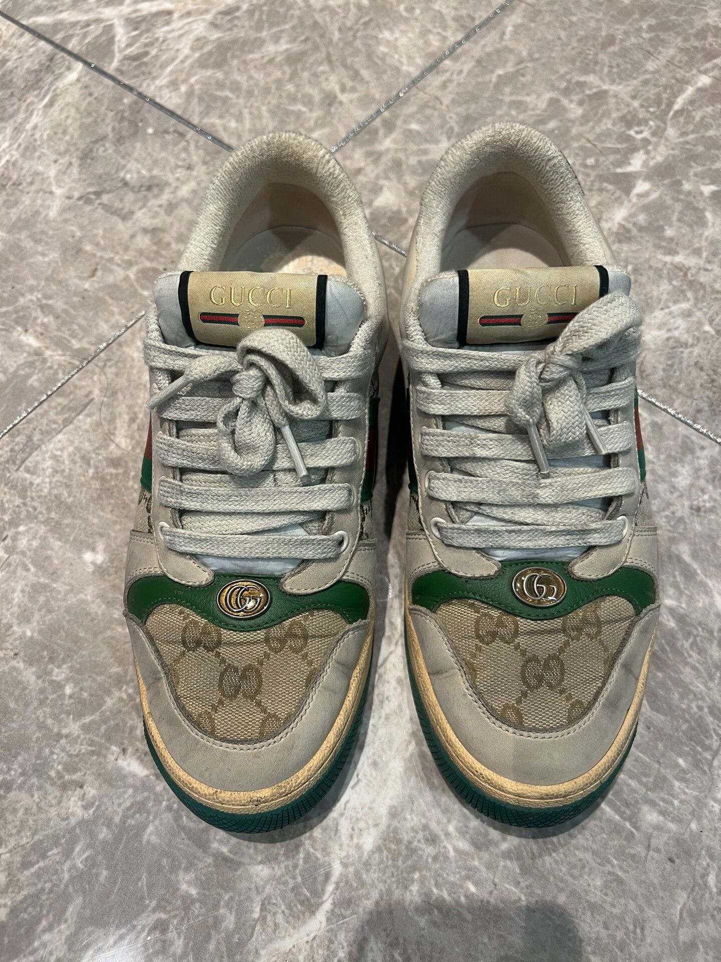 Gucci gucci dirty sneakers size 39 to 40.5 Size US 8.5 / EU 41-42 - 2 Thumbnail