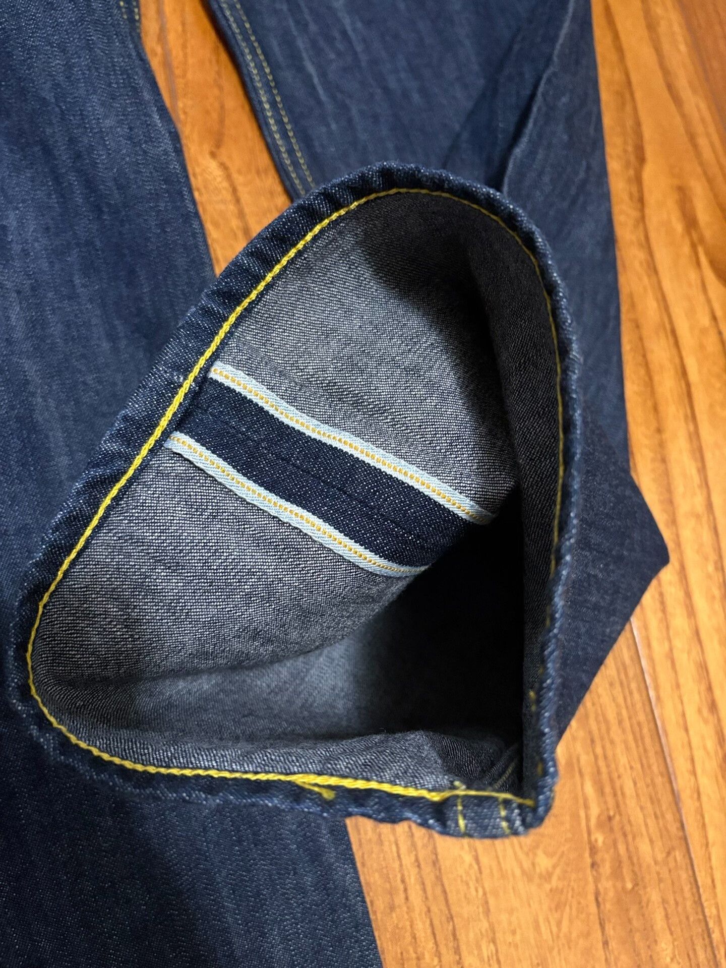 Levi's levis fenom gold label raw denim jeans Size US 34 / EU 50 - 5 Thumbnail